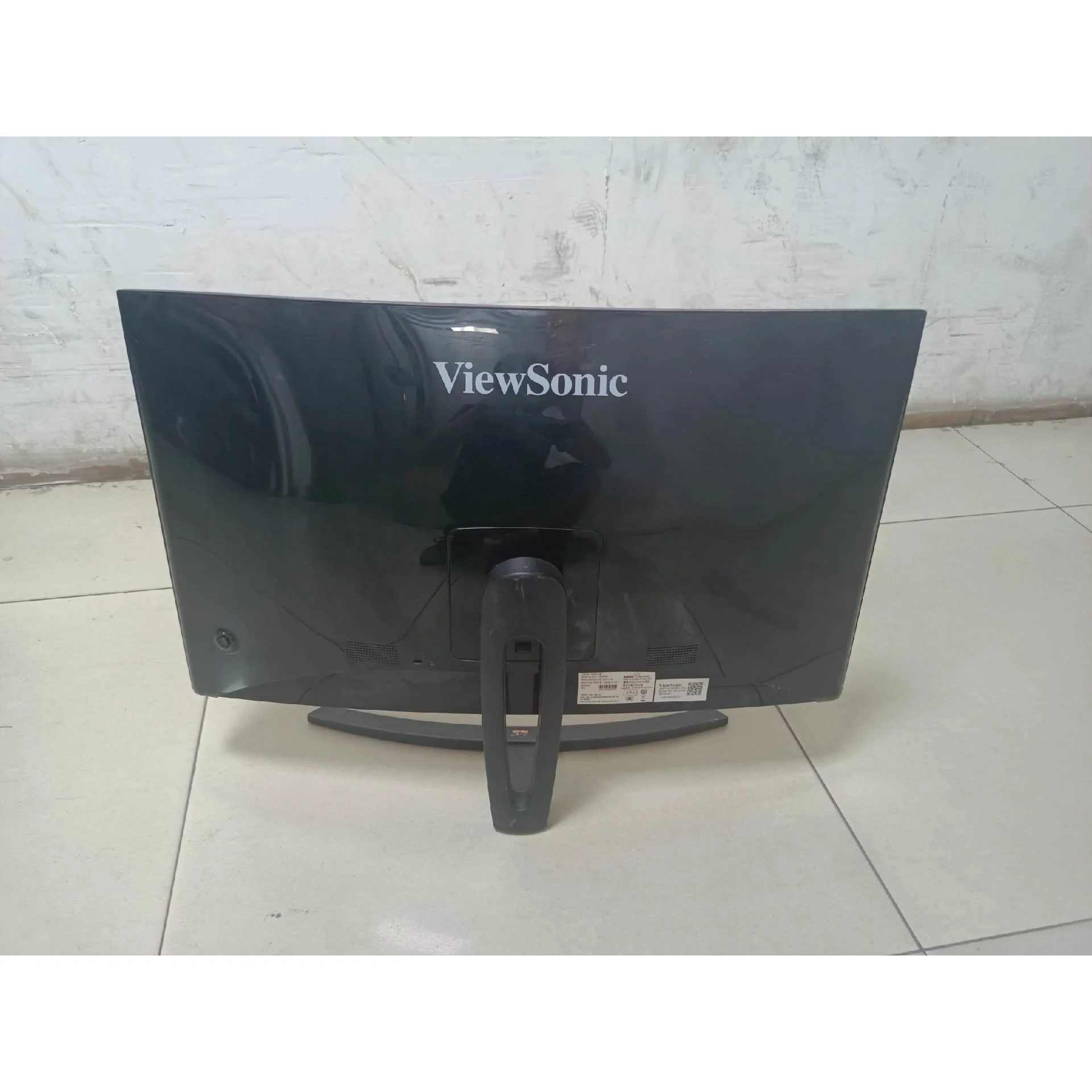 非标价优派曲屏显示器VS16789，屏幕破了，拆机出驱动板58，底议