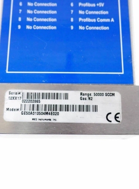 非标价MKS MFC 50000SCCM N2 GE50A0135议价