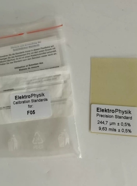 非标价德国EPK涂层测厚仪minitest系列原装标准片244.7议价