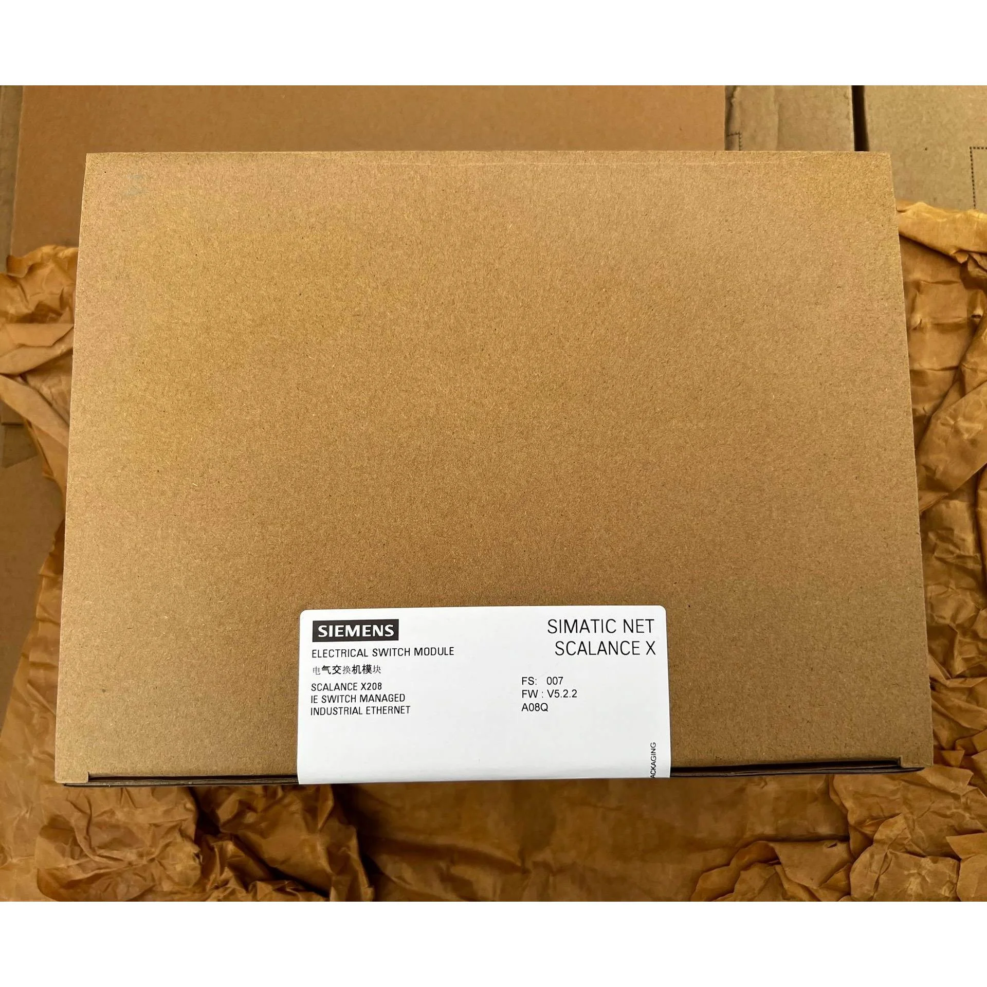 非标价6GK5208-0BA10-2AA3 西门子X208交换机，议价