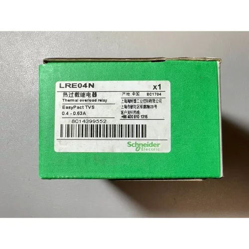 非标价施耐德全新原装LRE04N(EasyPact TVS热继电器议价