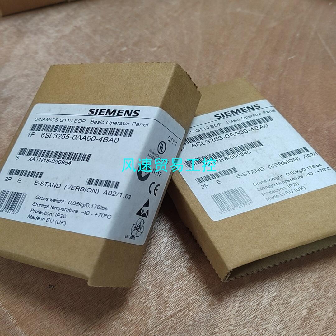 非标价西门子操作面板6SL3255-0AA00-4BA0全新原装议价