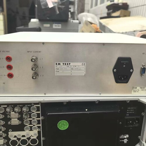 非标价EM TEST易安斯特谐波闪烁分析仪议价