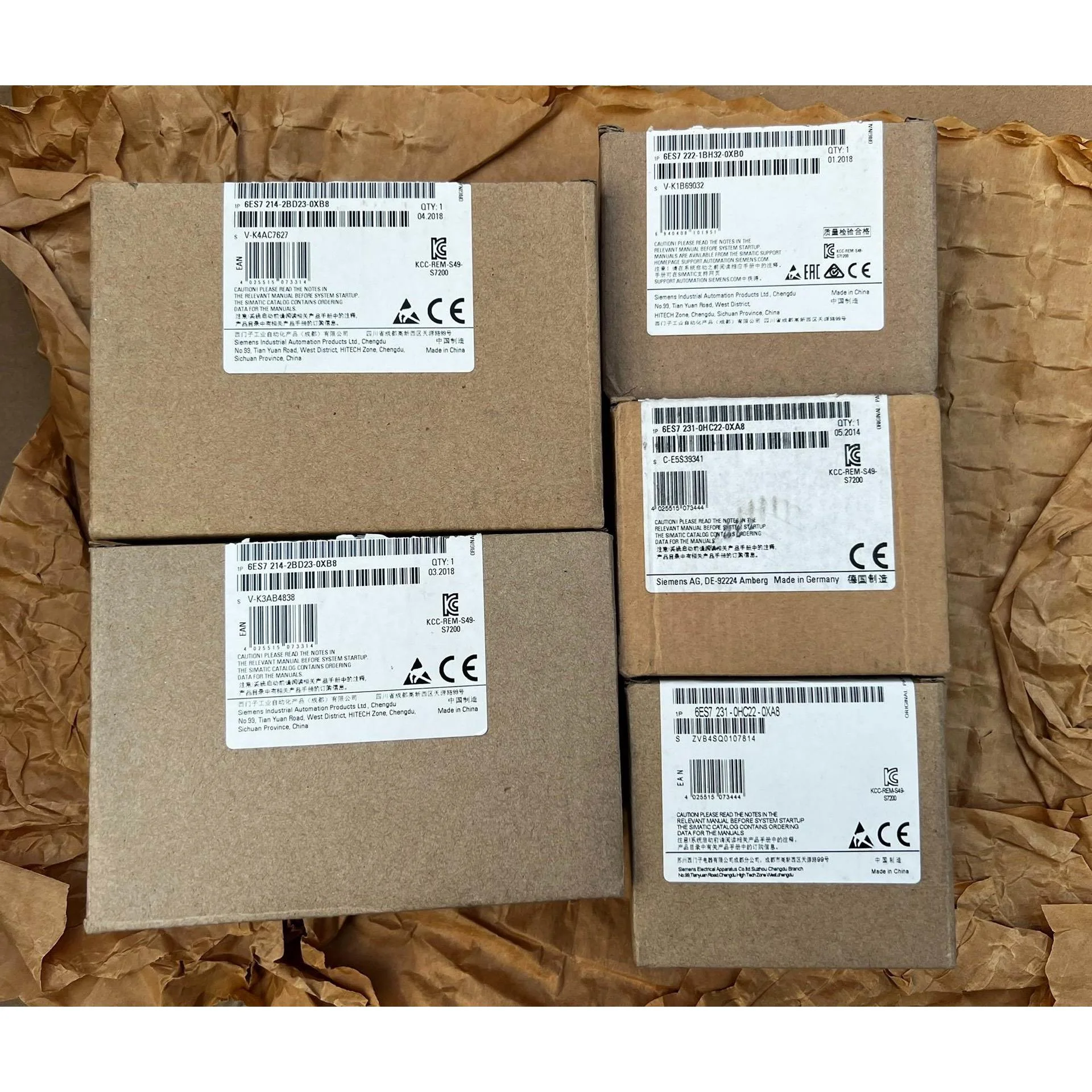 非标价西门子PLC模块盒子，6ES7 214-2BD23-0XB8议价