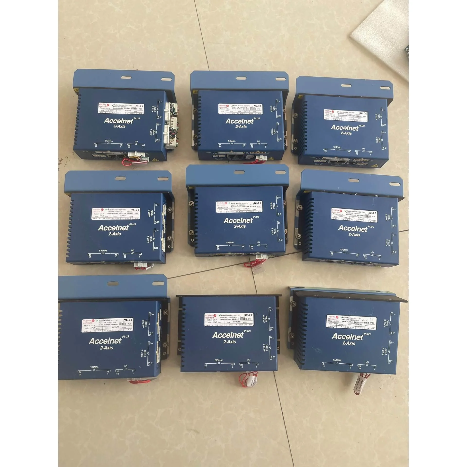 非标价Copley双轴伺服驱动器、 Controls 800-17议价