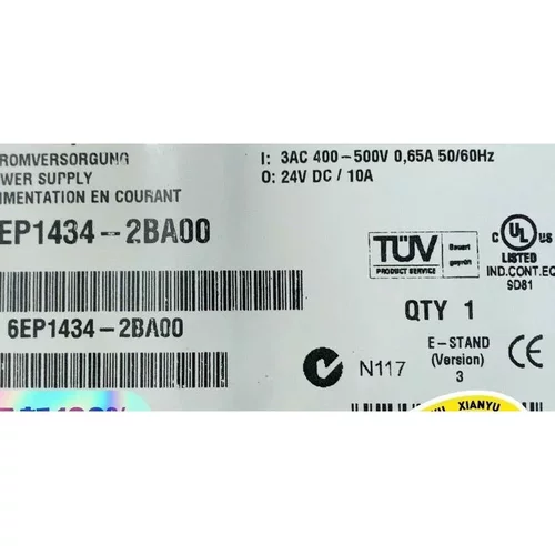 非标价6EP1434-2BA00 SlTOP power 10西门议价