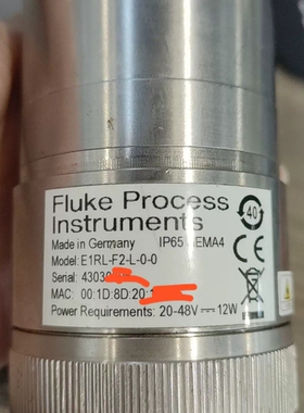 非标价德国福禄克Fluke E1RL-F2-L-0-0工业测温仪，议价