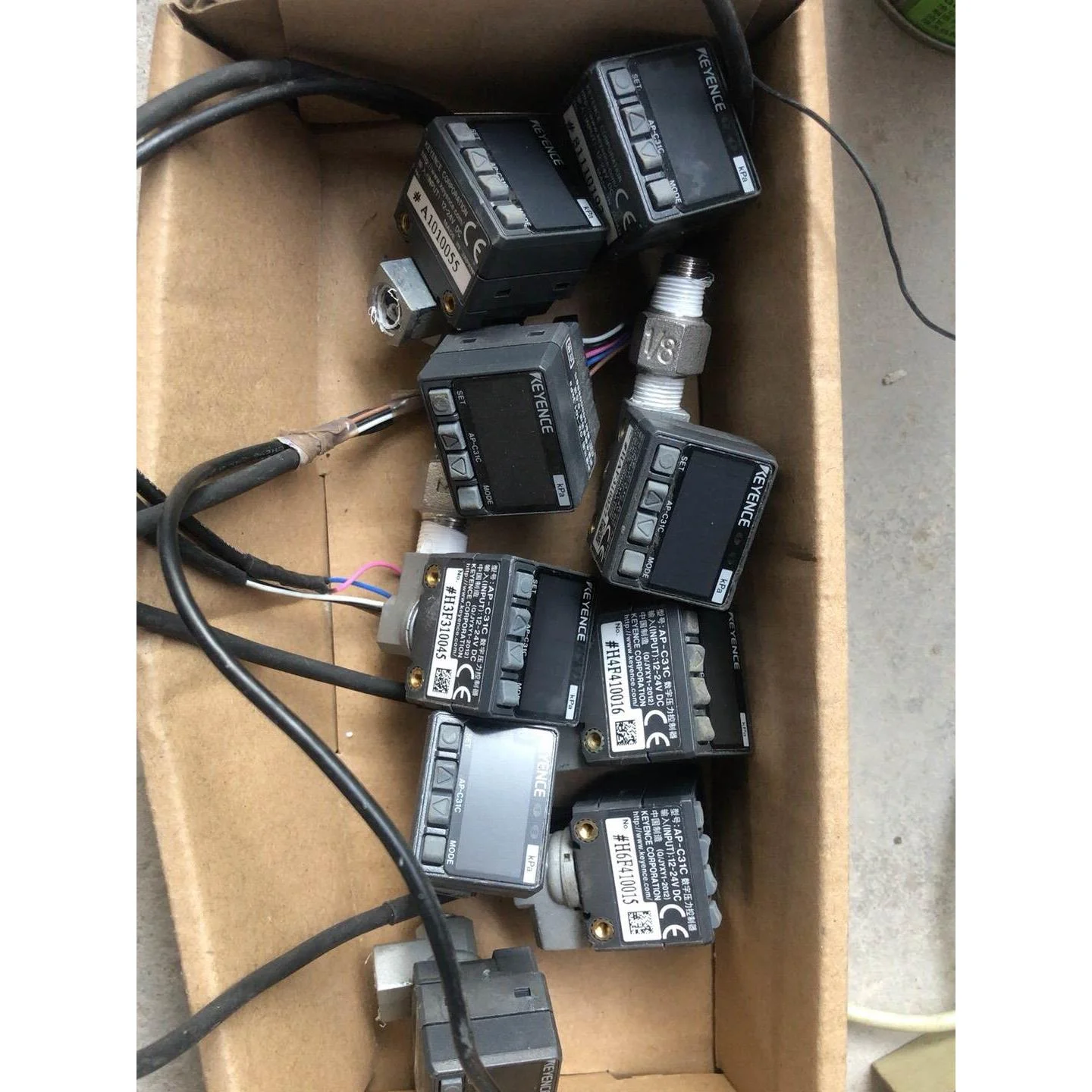 非标价基恩士AP-C31C，9个有3个无插，单价30元议价