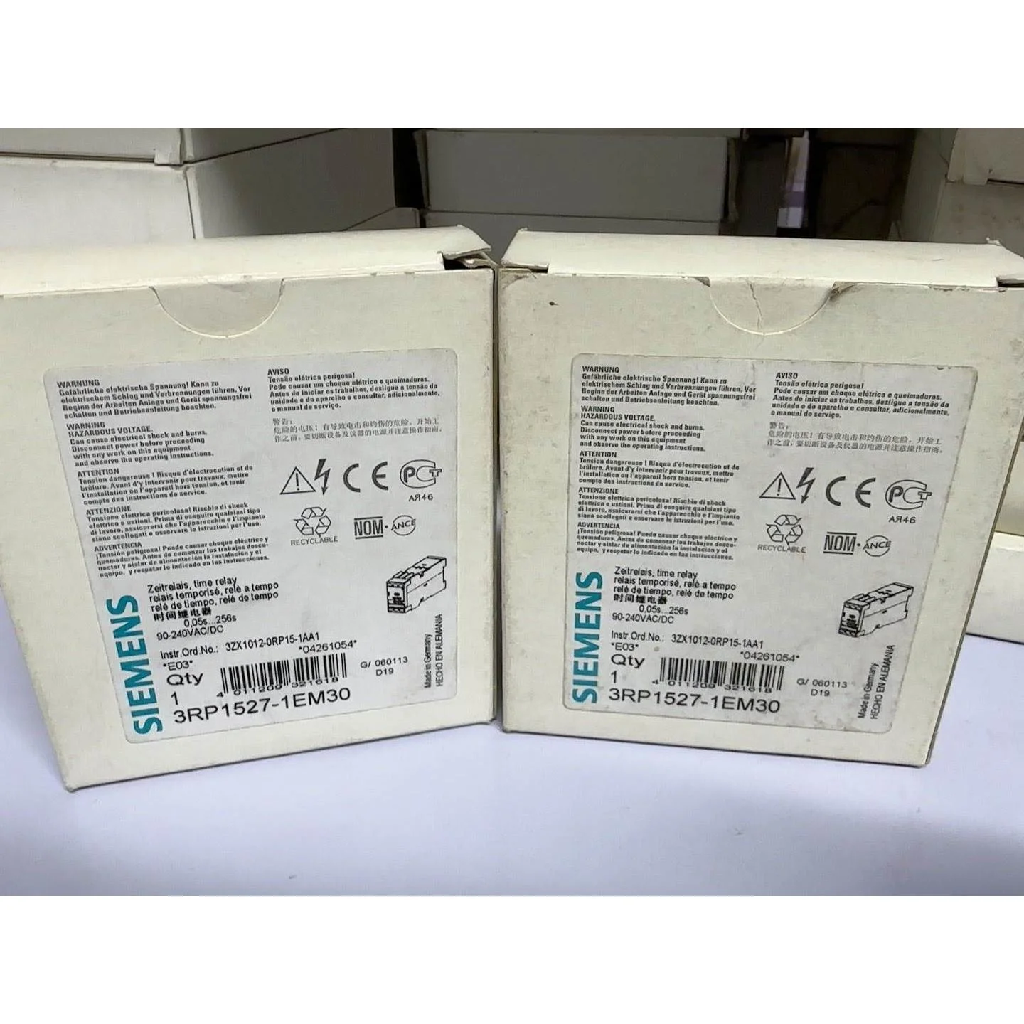 非标价西门子继电器 3RP1527-1EM30 全新原装正品议价