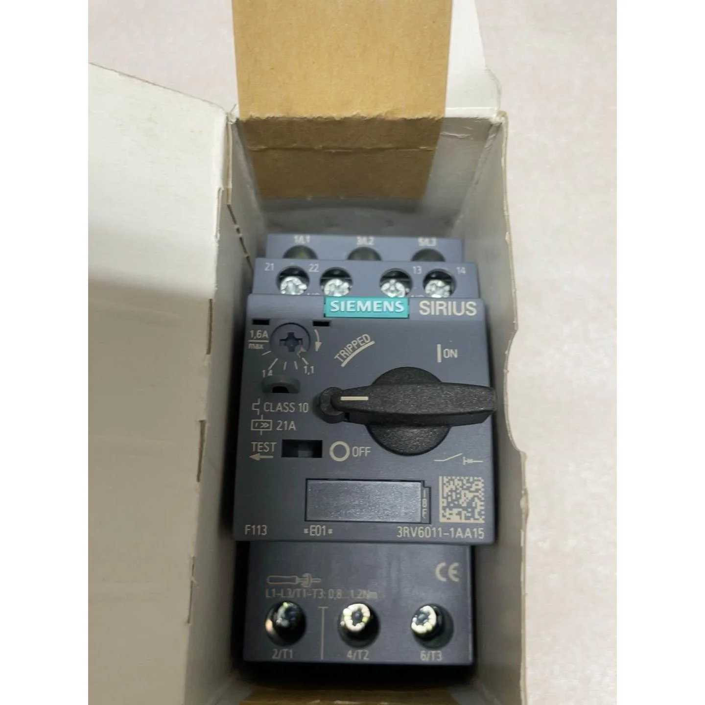 非标价西门子马达断路器 3RV6011-1AA10 3RV议价