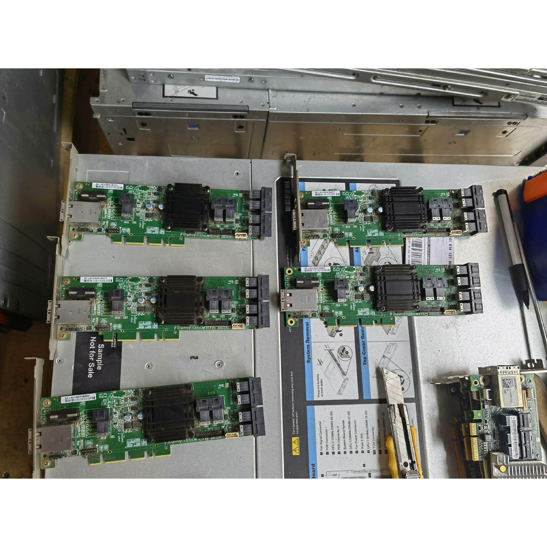 非标价24口硬盘扩展背板卡 支持SAS/SATA 接阵列卡RAID议价