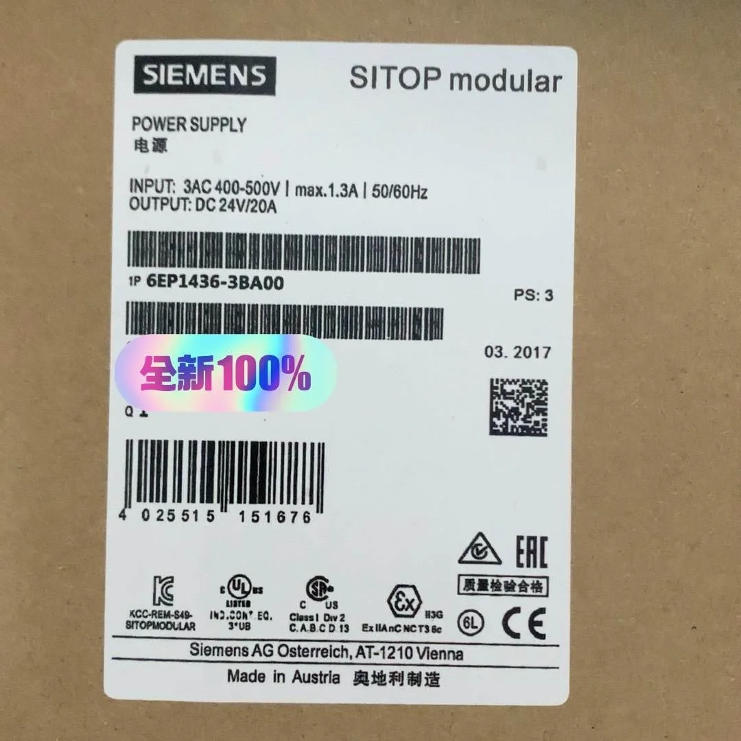 非标价97新6EP1436-3BA00 SITOP modular议价