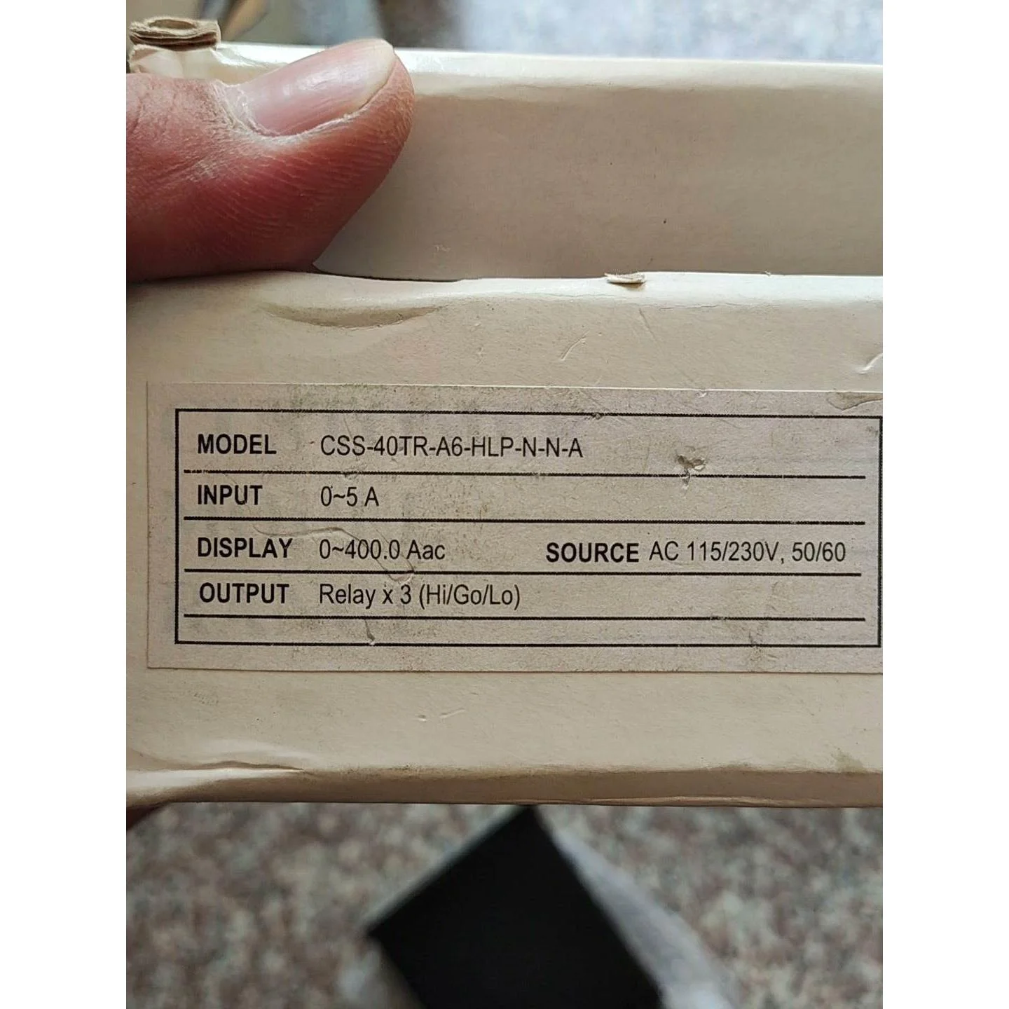 非标价DIGITAL PANEL METER CSS-40T议价