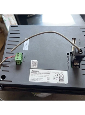 非标价原装拆机台达触摸屏DOP-B07SS411，一个议价