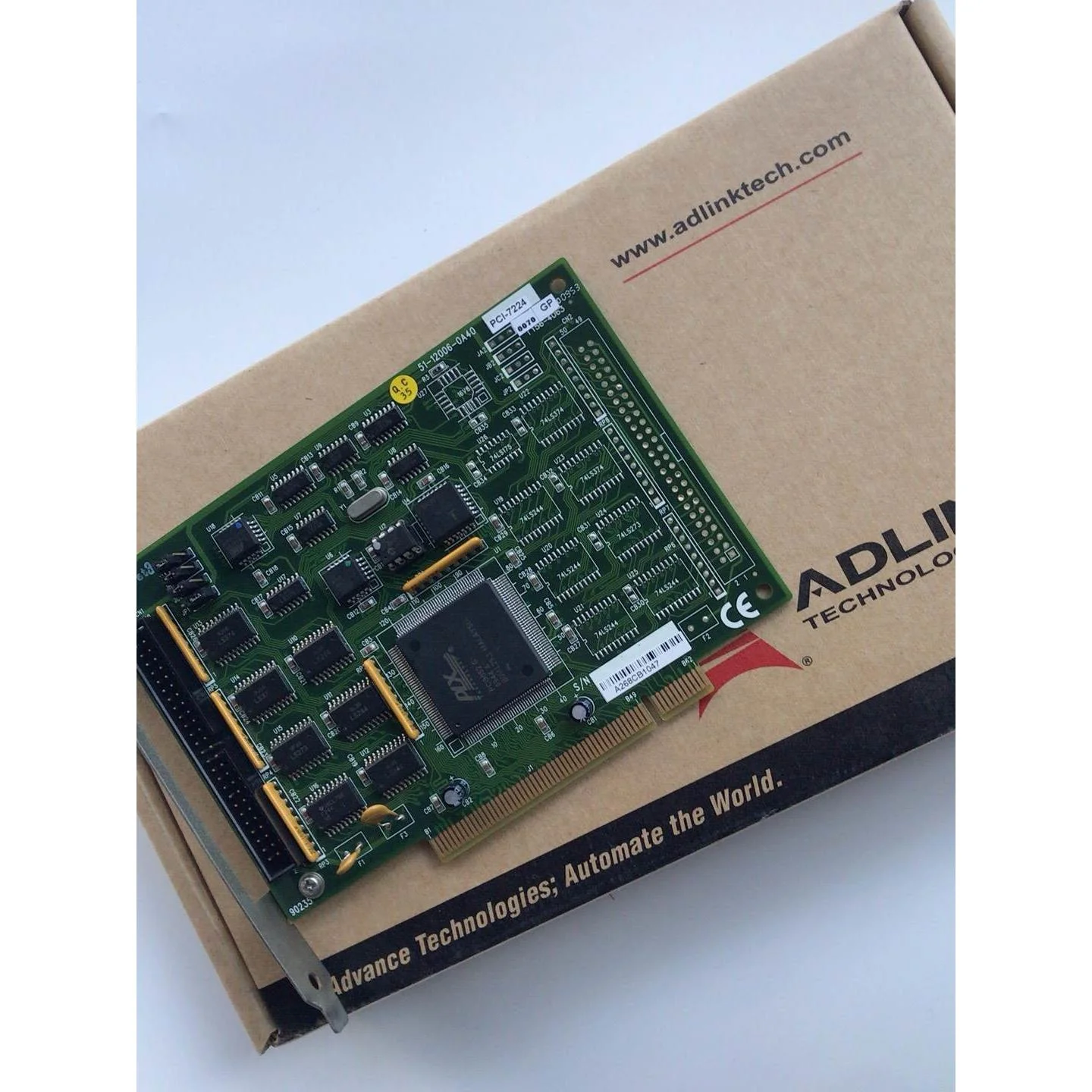 非标价凌华采集卡，PCI-7224 51-12006-0A40议价