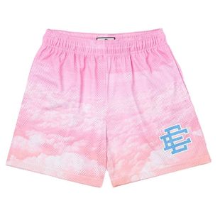 Men's gradient mesh basketball shorts渐变网眼健身篮球短裤男