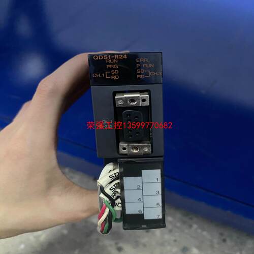 【荣强工控】三菱PLC模块QD51-R24 成色好 议价