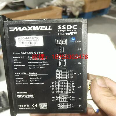 鸣志驱动器，maxwell，ssdc06－ec-mw01，单