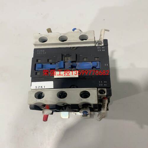 【荣强工控】德力西CJX2-6511Z接触器，拆机货，实图拍摄