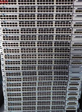 思科 WS-C3750X-48PF-S 原装-S 底部有进网