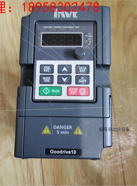 英威腾变频器gd10-0r7g-s2-b  0.75kw 2