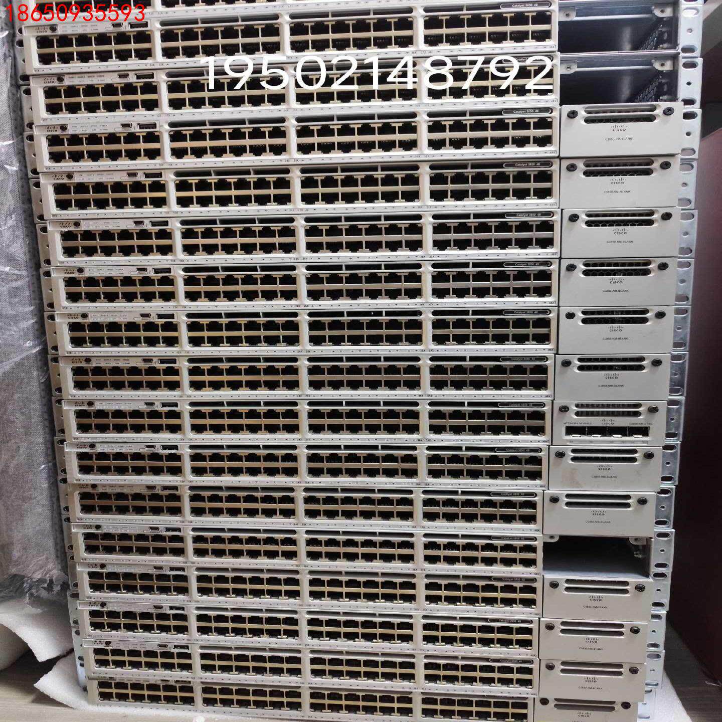 思科 WS-C3850-48T-S 原装二手 单板齐全 成色