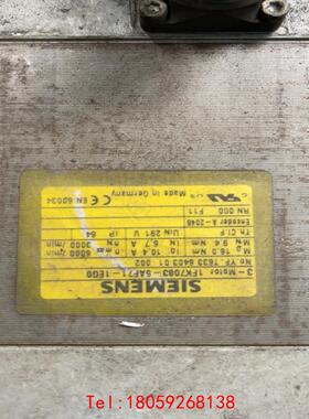 【非标价】西门子电机1FK7083-5AF71-1EG0包好 成色可以