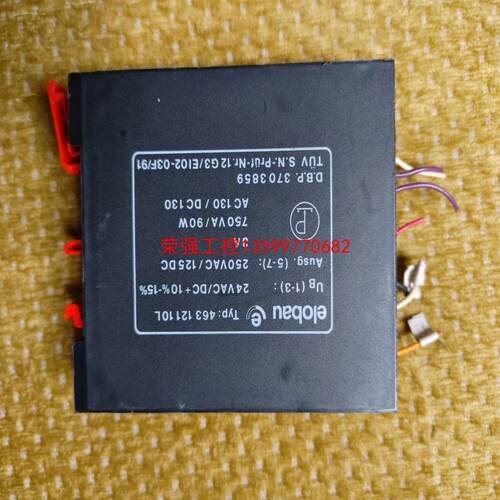 【荣强工控】德国elobau爱乐宝安全继电器46312110L 拆机一个