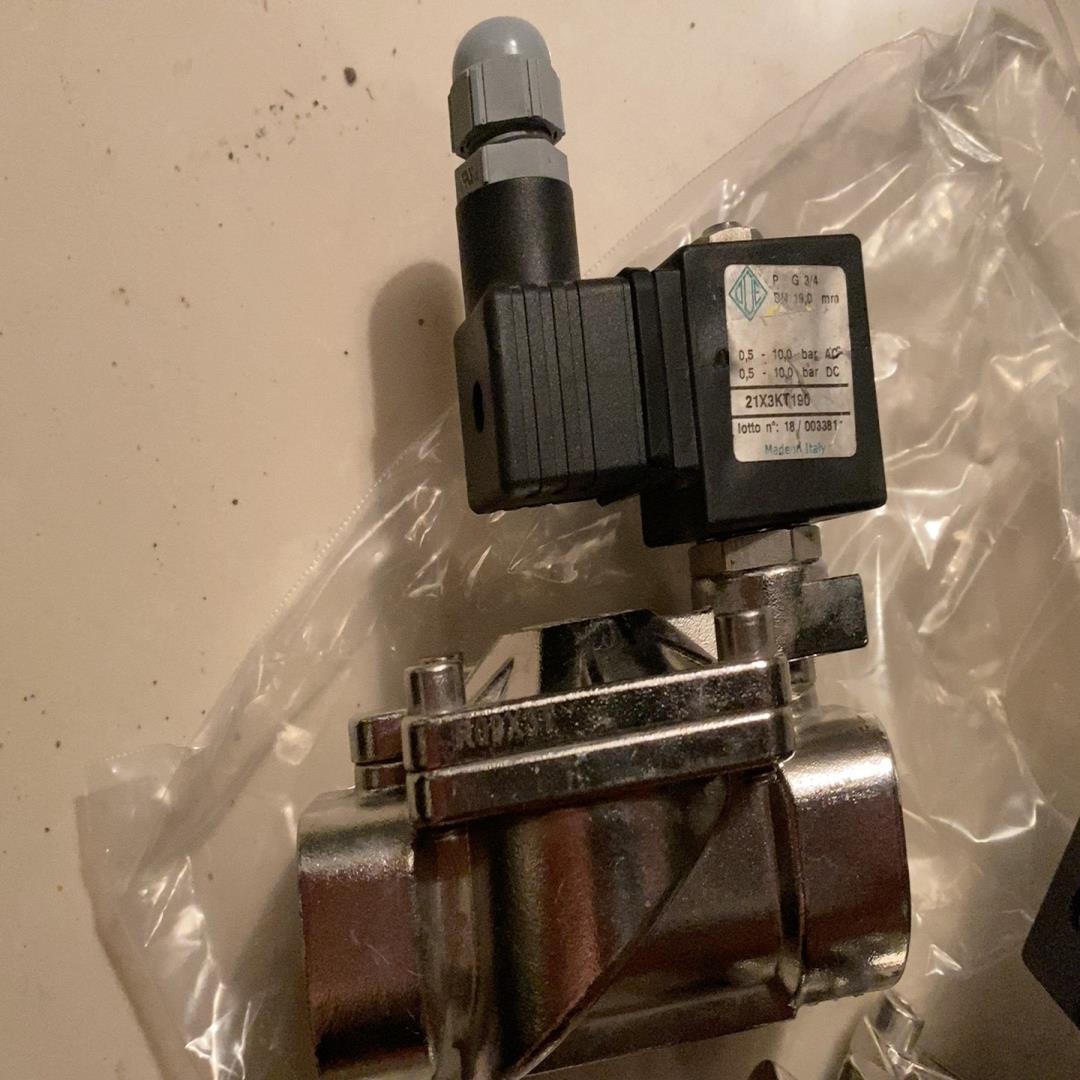 意大利ODE不锈钢316电磁阀21X3KT190,仅安装,未