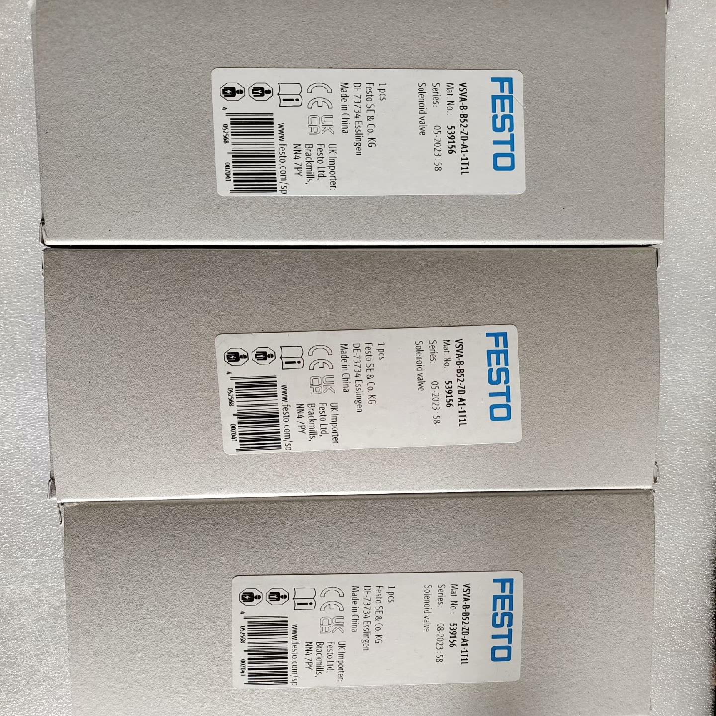 费斯托FESTO全新电磁阀539156 VSVA-B-B52