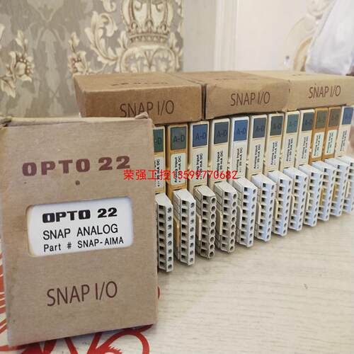 【荣强工控】opto22 SNAP-AIMA双通道，功能正常。