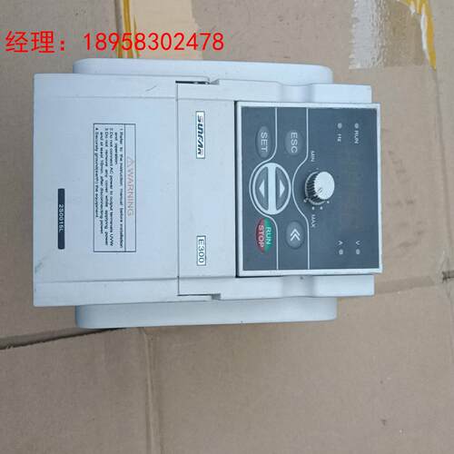 四方E300变频器220Ⅴ1.5kW，变频器外观完整功能正常