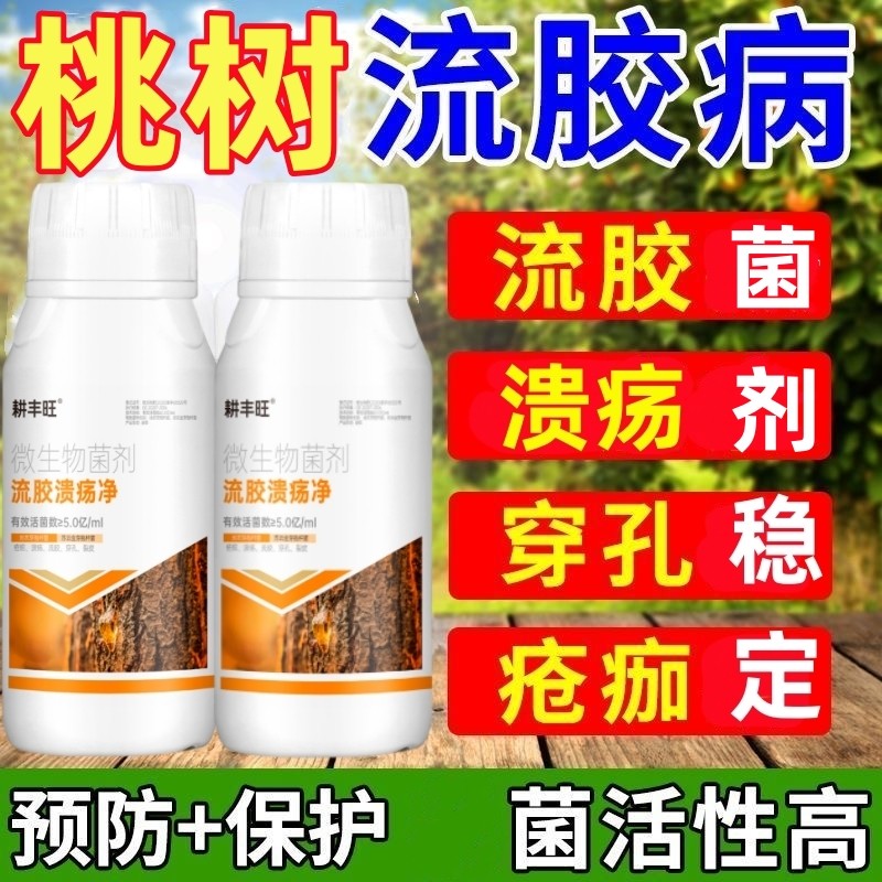 桃树流胶病用药果树流胶一喷净桃树疮痂病穿孔溃疡病桃树流胶净,农用物资,农业生产肥料,淘宝优惠券,粉丝福利购,淘宝优惠卷