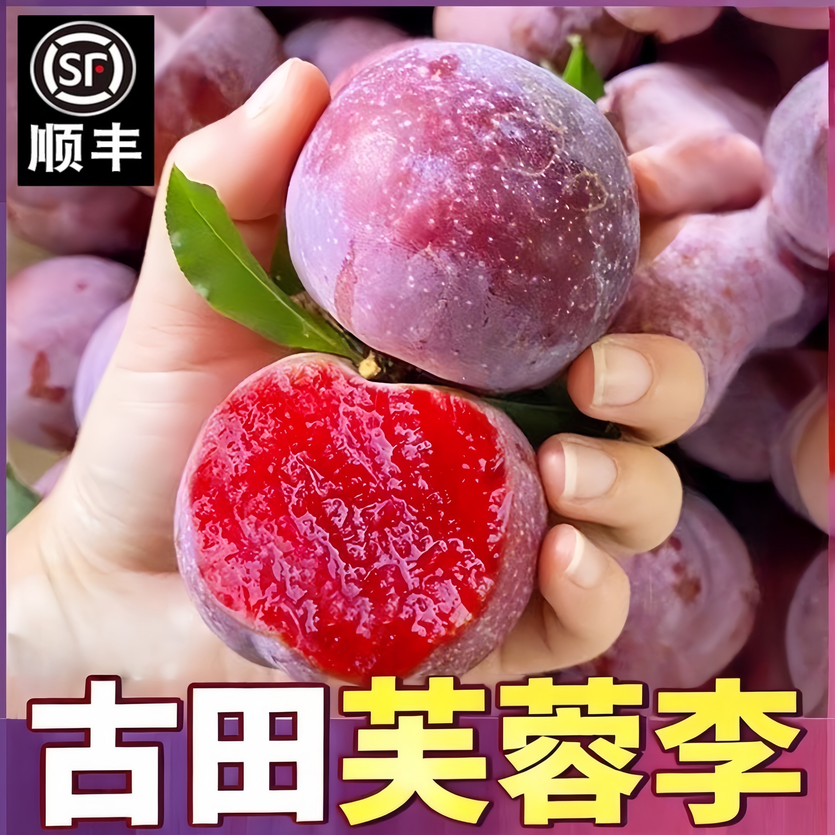 （顺丰包邮）福建古田芙蓉李红心李子三华李当季新鲜孕妇水果酸甜