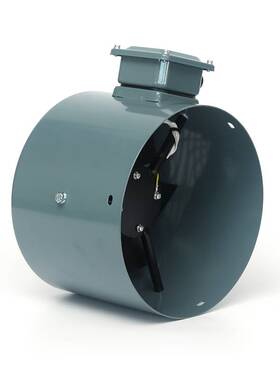 新款蓝色壳变频风机G-112A 变频通风机G112 变频调速电机专用冷却