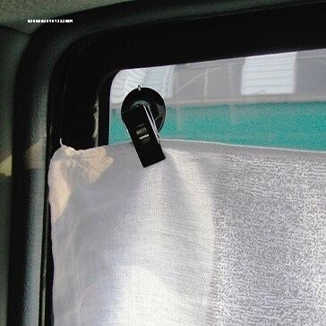创意汽车票据夹遮阳板收纳卡片夹车用挂钩车内多功能玻璃吸盘夹子