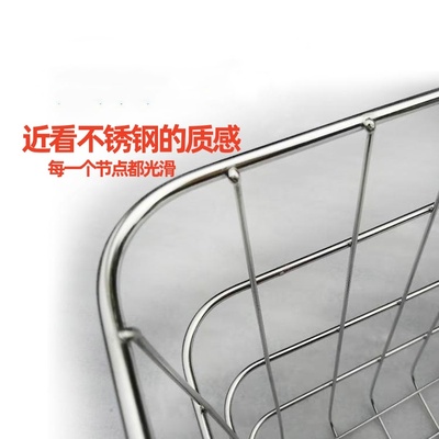 201不锈钢车篮车筐自行车加大无盖车篓子菜篮箩筐