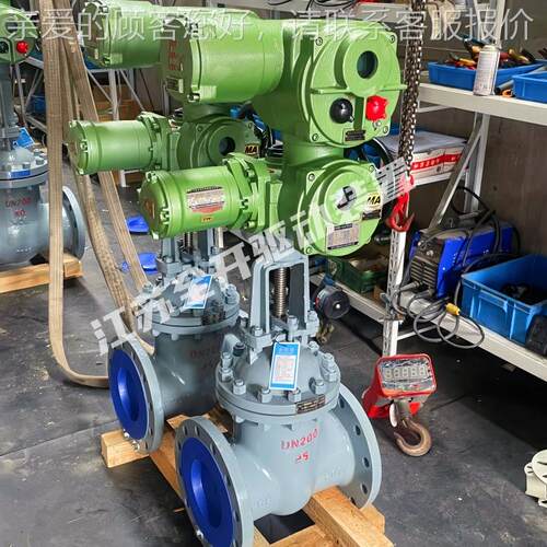 DN100煤安矿用防爆电动闸阀Z9B41H-40C 电压AC1140V矿用煤安闸阀