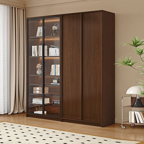 真的18mm！中古风大容量书柜