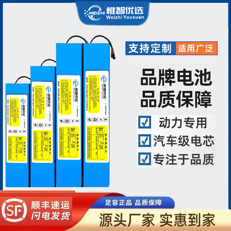 电动车锂电池36V48折叠代驾车48v20ah希洛普滑板车电瓶喜德盛大管