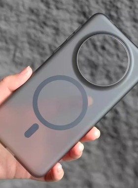 超薄冰雾高级感华为mate70手机壳新款60pro+磁吸充电pc硬壳适用Pura70pro磨砂不沾指纹50透明散热无线车载男