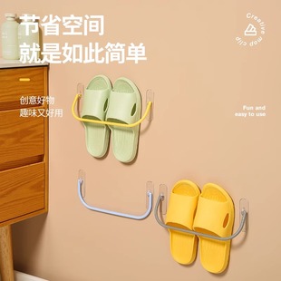 架毛巾架鞋 架免打孔浴室拖鞋 子收纳神器厨房收纳架 多功能鞋 新款