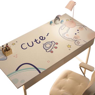 简约现代皮革防水书桌垫防油防烫