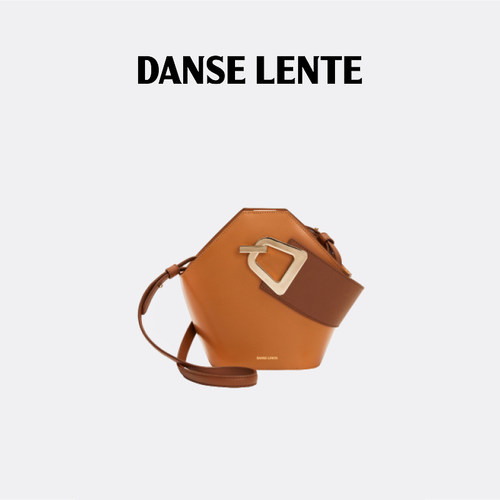 DANSELENTE头层牛皮水桶包