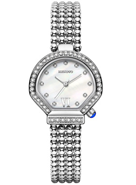 【官方正品】德国品牌RENOVO罗诺威女士小银表-55152