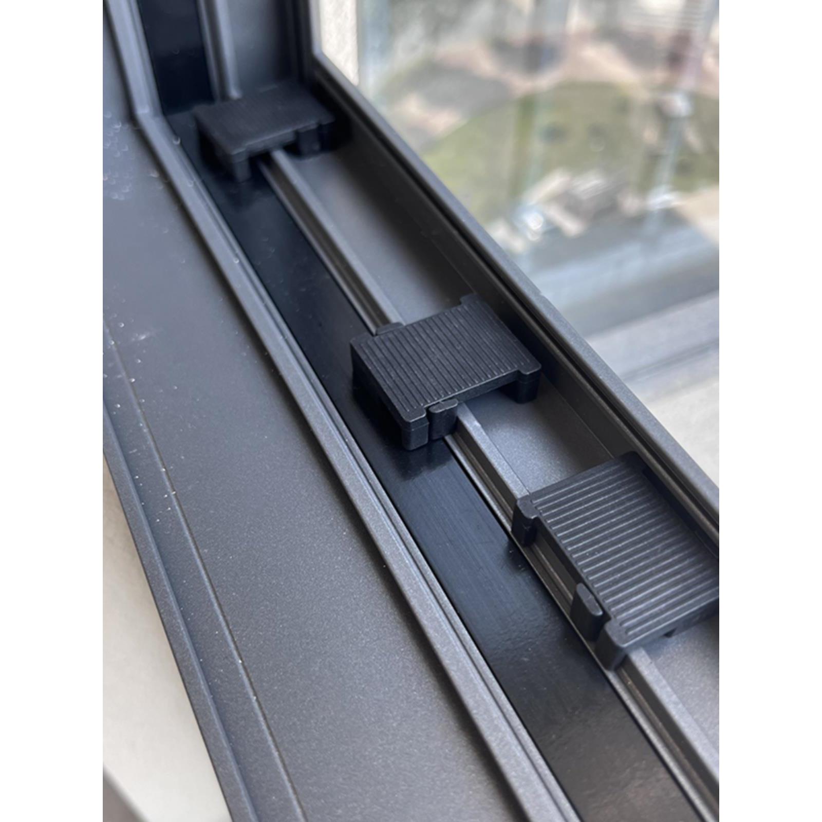 门窗安装固定玻璃垫块 断桥窗通用型可调塑料垫片可调节让筋垫高