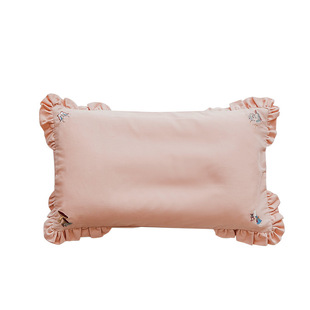 韩版粉色磨毛儿童枕套30x50乳胶枕枕套冬天宝宝枕头套40x60