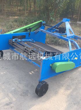 2垄1.6米宽的马铃薯红薯收获机 加强皮带型带震动轮的蜜薯挖薯机