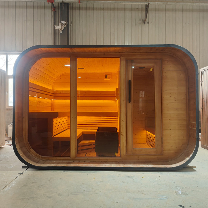 4人室外蒸汽桑拿室矩形传统桑拿室，带哈维亚桑拿炉,全屋定制,进户门,淘宝优惠券,粉丝福利购,淘宝优惠卷