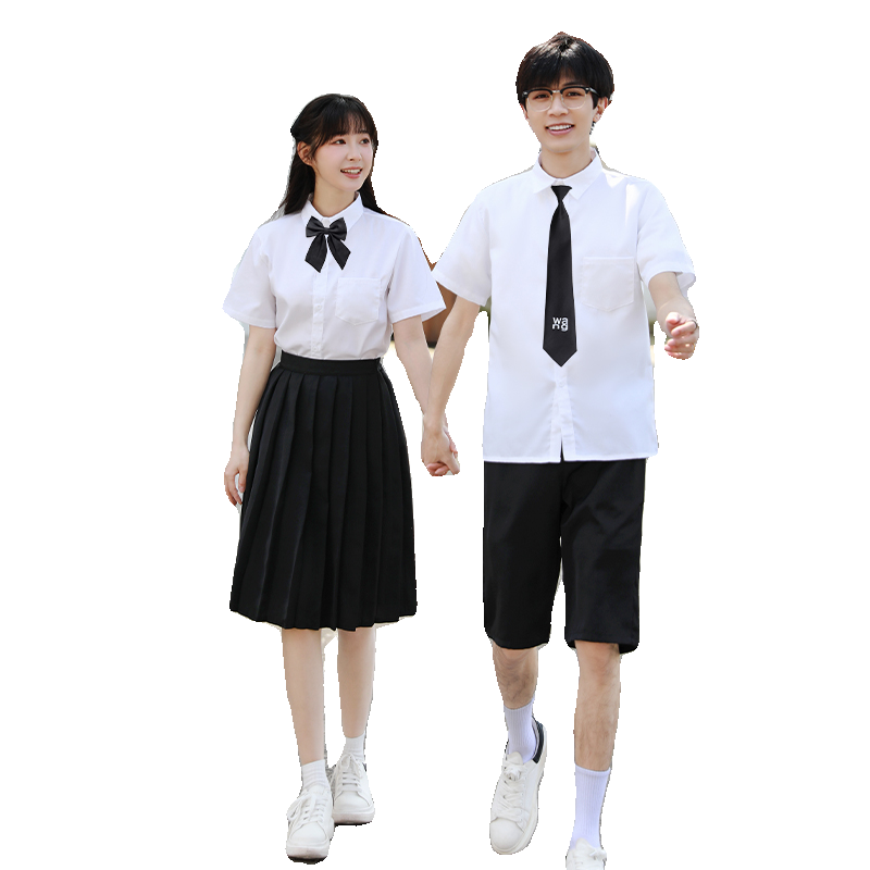 学院风班服初中生日系衬衫高中生校服大学生舞台朗诵比赛合唱套装
